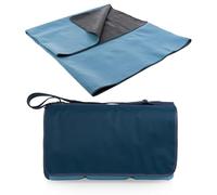PICNIC TIME Couverture fourre-Tout XL pour Pique-Nique, Plage, Camping, (Bleu poussiéreux), Bleu poudré, 18 x 11 x 5