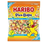 Pico-Balla Sauer - Bonbons allemands, délicieux pour fêtes, anniversaires, enfants et moments conviviaux - Compatible avec Haribo - 160g