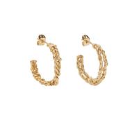 Pico Blake Double Boucles d'oreilles 24 ct. Argent N01020 - Femme - 925 Sterling Silver