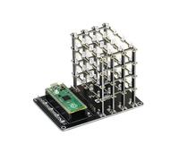 Pico Cube Kit cube 64 LED pour Raspberry Pi Pico (démonté, bleu)