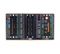 Pico Expansion LED Board GPIO Indicateur d'état et bouton de réinitialisation pour Raspberry Pi Pico, 2 × 20 broches empilables, module d'expansion LED IO, accessoire de prototypage d'alimentation