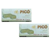 Pico - Le pack comprend 2Turron de Coco, Nougat mou au Noix Coco - Qualité Supérieure - 300gr (Sans Gluten) - Produit Espagnol / Nougat Espagnol