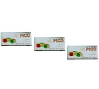 Picó - Le pack comprend 3 Turron de Fruta, Nougat mou aux Fruits - Qualité Supérieure - 200gr (Sans Gluten) - Produit Espagnol / Nougat Espagnol