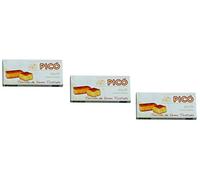 Picó - Le pack comprend 3 Turron de Yema Tostada, Nougat mou aux Jaunes d'oeufs grillés - Qualité Supérieure - 200gr (Sans Gluten) - Produit Espagnol / Nougat Espagnol