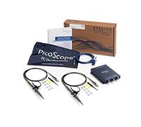 Pico Technology PicoScope 2204A Oscilloscope Numérique 2 Canaux, Bande passante 10 MHz, Portable USB avec deux sondes, Générateur de formes d'onde arbitraires avec trousse de transport (PQ374)