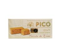 Picó - Turron de Jijona, Nougat mou d'Amande - Qualité Supérieure - 200gr (Sans Gluten) - Produit Espagnol / Nougat Espagnol