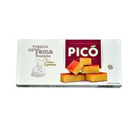 Picó - Turron de Yema Tostada, Nougat mou aux Jaunes d'oeufs grillés - Qualité Supérieure - 300gr (Sans Gluten) - (Touron)Produit Espagnol / Nougat Espagnol