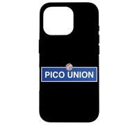 Pico Union Plaque de Rue Los Angeles BLVD California DTLA Ave Coque pour iPhone 16 Pro