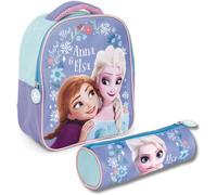 Picobox, Sac À Dos La Reine Des Neiges Enfant 3 Ans Avec Trousse Scolaire, Frozen, Légère Avec Fermeture Eclair, Idéale Pour Les Premières Années Scolaires, 24 X 10 X 20 Cm[SAC8222950]