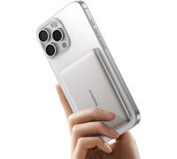 Picogo Am41 Powerbank, Ultra Slim 5000mah Magsafe Powerbank, Charge Rapide Pd 20 W, Portable, Mini Batterie Externe Magnétique Sans Fil Avec Câble Usb-C Pour Iphone 16/15/14/13/12, Gris Espace