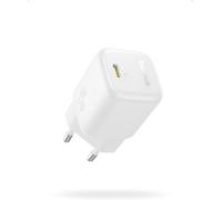 Picogo Chargeur Usb C, 45 W, Bloc D'alimentation Pd 3.0 Pps Rapide, Compatible Avec Iphone 16/16 Pro Max/15-12, Galaxy S24 Ultra, Pixel, Ipad Pro/Air, Steam Deck, Blanc