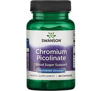Picolinate de chrome à base de Chromax, 200mcg - 60 caps