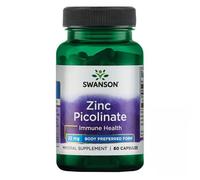 Picolinate de zinc 22 mg 60 gélules Swanson