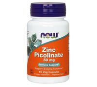 Picolinate de zinc 50mg 60 gélules végétales Now Foods