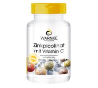 Picolinate de zinc avec vitamine C - 200 gélules avec 15 mg de zinc - pendant...