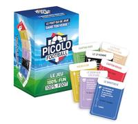 Picolo Foot® - Jeu de Cartes Apéro Spécial Match de Foot | 100 Cartes, 5 Catégories Fun | Gages Pendant Le Match | Simple, Rapide et Drôle | Idée Cadeau Fans de Football | OriginalCorner®