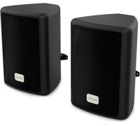 Pícolo PR-41-Passive Hi-Fi Shelf Speakers-Pair of 2-Way Stereo Speakers-75W Speaker-Wall Mount Included-4"" Subwoofers-Surround Sound