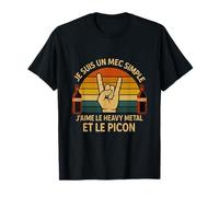 Picon Heavy Metal apéro - idée Cadeau Rock and Roll Homme T-Shirt