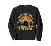 Picon Papy apéro t-Shirt idée Cadeau pour Grand-père Homme Sweatshirt