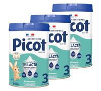 Picot Croissance Nature 3ème Age 800g - Lot de 3