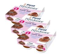 Picot Mon 1er Dessert sans Lait Cacao +6m 3 Lots de 4 x 100g