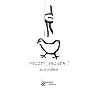 Picoti, Picota ! Décor à colorier - Anne Leloup - Esperluète Eds - broché - Document jeunesse