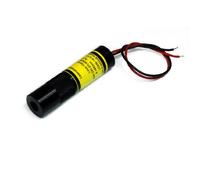 Picotronic 70122084 Laser de Ligne Rouge 650 nm 45° 5 MW 24 V DC Ø 14 x 55 mm Classe 1 Mise au Point réglable Longueur du câble 100 mm