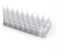 Picots répulsifs pour chats, oiseaux et pigeons, en plastique transparent, pour clôtures de jardin.