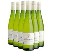 Picpoul de Pinet La Serre - Blanc - Villa Noria - Vin Blanc du Languedoc - Roussillon (6x75cl) BIO