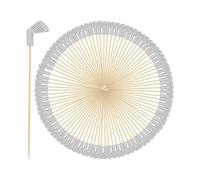 Pics à cocktail de golf - Brochettes d'apéritif en bois | Décorations de Cupcake décoratives, bâtonnets de fête sans danger pour les aliments, accessoires de service à thème pour