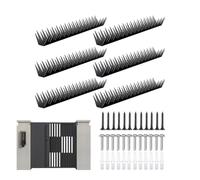 Pics anti-oiseaux : bandes anti-escalade, anti-pigeons, protection contre les écureuils, pics d'animaux résistants aux intempéries pour l'extérieur, pics pour clôtures, portails, , toit