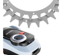 Pics en acier inoxydable Navimow série i modèles (i208, i215, i220 LiDAR, i210 & i220 LiDAR Pro) pour robot tondeuse à gazon avec 14 vis en acier inoxydable (argent, série I modèles LiDAR)