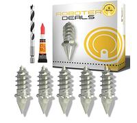 Pics en acier inoxydable tout-terrain, pente (40 pièces avec outils de montage inclus) pour tous les robots tondeuses Ferrex, tondeuses à gazon, robots à gazon, tondeuses à gazon