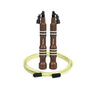 Picsil Corde Insigne, corde à sauter polyvalente en 3 modalités, corde à sauter rapide, lestée ou croisée, adaptable à tout type d'entraînement de la vitesse au travail de force (Copper, Corde)