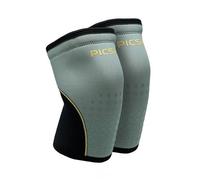 PICSIL Genouillères Néoprène, Support Compétition, 7 mm - Fern, M | Équilibre support/mobilité pour cross-training, squats et lunges. Néoprène antidérapant, coutures renforcées.