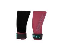 PICSIL - Maniques Azor Professionnelles sans Trous, Tissu Technique Haute Résistance, Gants de Protection pour Cross Training, Calisthenics, Fitness et Gymnastique (Bordeaux, G+)