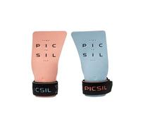 PICSIL - Maniques Condor, Protection Main avec Magnésie, Grips pour Cross Training, Calisthenics, Musculation, Fitness et Gymnastique (Corail, G)