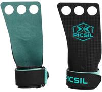 PICSIL Maniques Falcon pour l’Entraînement en Crosstraining, Maniques Synthétiques pour l’Haltérophilie, WODs, Gymnastique, Empêche Les Ampoules et des Déchirures 3H, S