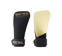 PICSIL - Maniques Hawk Niveau Professionnel, Grips pour Protection Main Sains Magnésie, pour Cross Training, Calisthenics, Musculation, Fitness (Moonless, G)