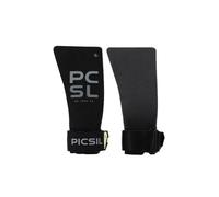 PICSIL - Maniques Heron pour l’Initiation et Le Perfectionnement, avec ou sans Magnésie, avec Étui et Protège-Poignets, pour WOD, Cross Training, Calisthenics, Fitness (Moonless, G)