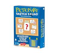 Pictionary Sketch Squad Jeu de fête pour Adultes, Adolescents et soirées de Jeux avec Une boîte de Pistes, pour 2-6 Joueurs (Mattel HTW86)
