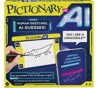 Mattel Games Jeu Familial Pictionary Vs. AI pour soirées de Jeu avec Enfants, Adultes et familles utilisant l'intelligence Artificielle pour 2 à 4 Joueurs