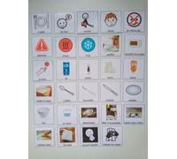 Pictogramme de Communication pour classeur Type pecs autiste TSA tdah autisme Repas éveil Language