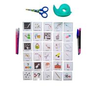 Pictogrammes de Communication pour classeur pecs makaton TSA autiste autisme éveil Language Handicap Support visuel école consignes