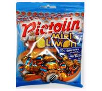 Pictolin Mini Citron Bonbons Miel-Citron sans Sucre, avec Édulcorants, Pack de 3 Sachets de 65g