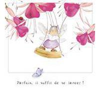 PICTURA-Carte simple rose Pictura Lily’s Garden