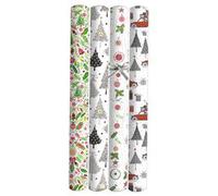 PICTURA-Papier cadeau motifs de Noël Pictura trendy - Le rouleau