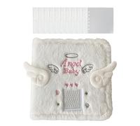 Picture Binder - Plush Wing-shaped Sticker Notebook, Card Collection Binder, Photo Album Scrapbook, Card Picture Collector Binders For Children's Diaries/notebooks, Inspires Creativity, A Great Gift,