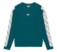 Picture - Blayr Printed Crew Deep Water Birdiplum - S - Sweat