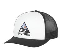 Picture Casquette Trucker Unisexe Kuldo Snapback Blanc/Gris